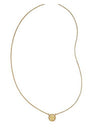 Miller Pave Logo Delicate Necklace Gold - TORY BURCH - BALAAN 1