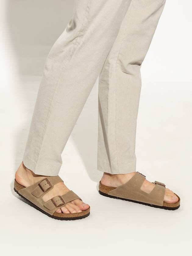 Birkenstock ‘Arizona BS’ Slides, Men's, Beige - BIRKENSTOCK - BALAAN 2