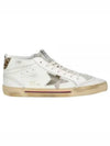 Mid-Star Classic High Top Sneakers Ivory White - GOLDEN GOOSE - BALAAN 2