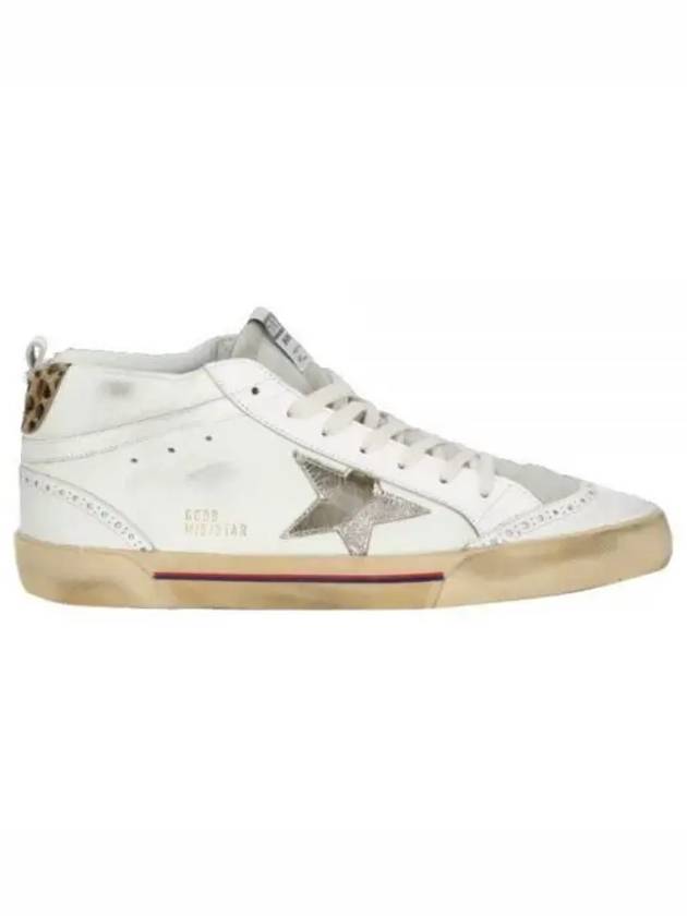 Mid-Star Classic High Top Sneakers Ivory White - GOLDEN GOOSE - BALAAN 2