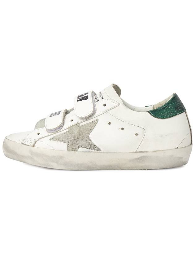 Old School Laminated Tab Low Top Sneakers White - GOLDEN GOOSE - BALAAN 4