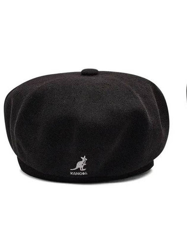 Hat Hunting Cap Bamboo Jacks Beret K3143ST Black - KANGOL - BALAAN 1