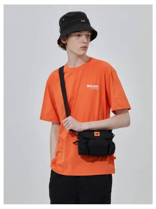 KODAK Apparel Airchrome Sorona semi overfit short sleeved T shirt CORAL - KODO - BALAAN 1