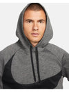 Men's Therma-Fit Pullover Fitness Hoodie Grey - NIKE - BALAAN 5