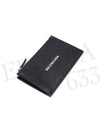 Logo Print Cash Card Wallet Black - BALENCIAGA - BALAAN 5