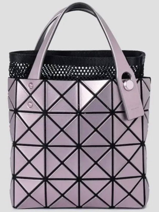 Baobao Boxy Mini Pink Bag Lucent - ISSEY MIYAKE - BALAAN 2