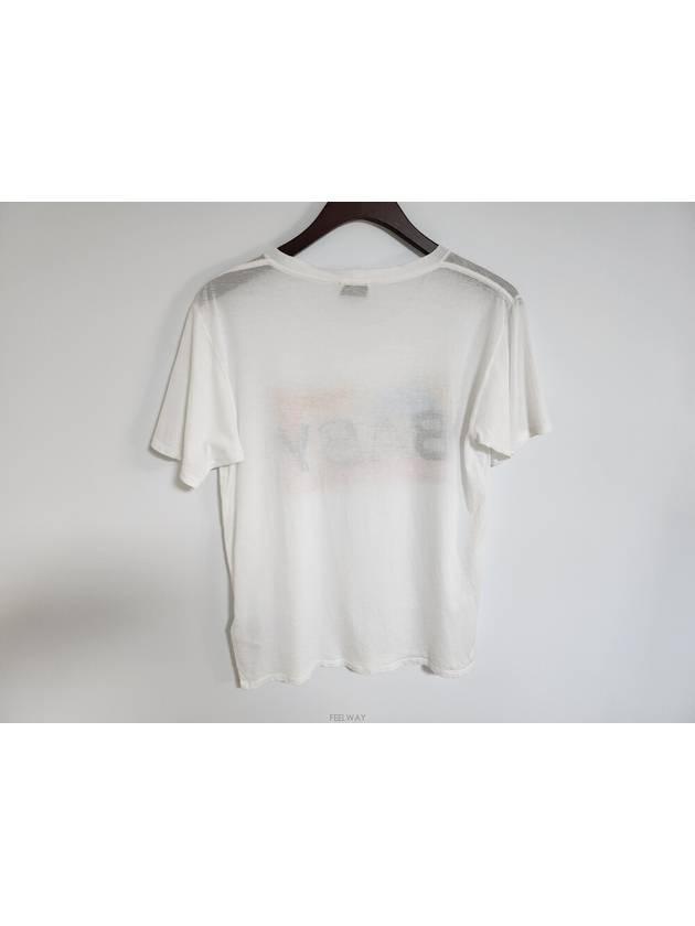 women short sleeve t shirt - SAINT LAURENT - BALAAN 4