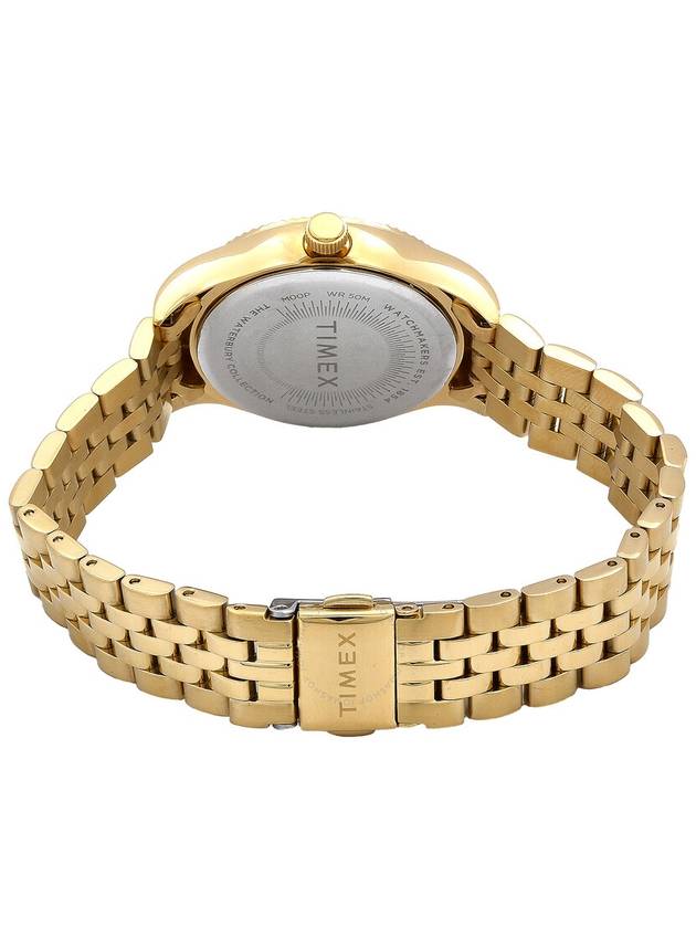 Timex The Waterbury Quartz Gold Dial Ladies Watch TW2V31800 - TIMEX - BALAAN 3