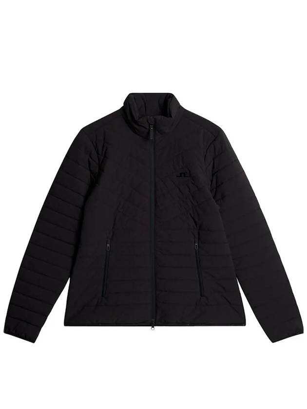 Marble Quilted Jacket Black - J.LINDEBERG - BALAAN 2