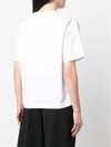 Logo Crew Neck Short Sleeve T-Shirt White - ACNE STUDIOS - BALAAN 6