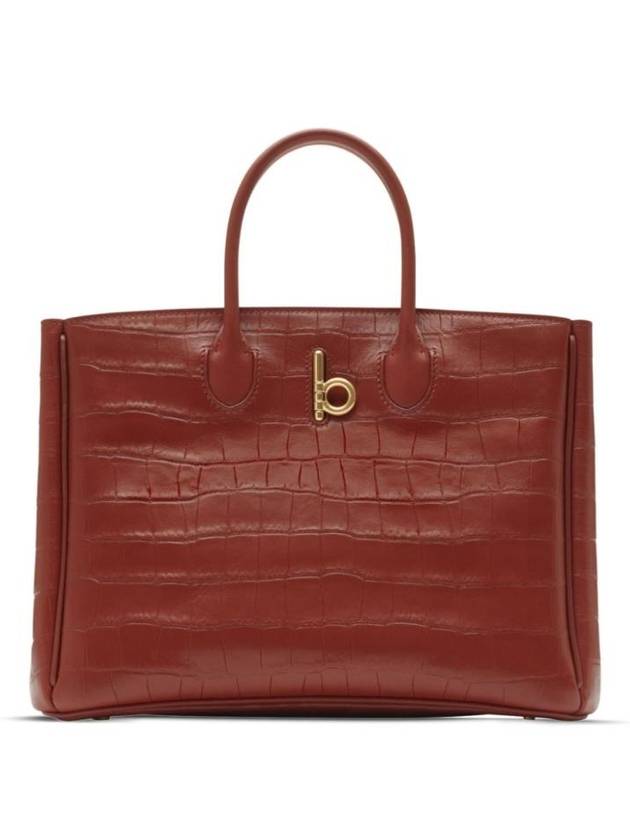 Rocking Horse Small Tote Bag Rust - BURBERRY - BALAAN 1