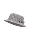 Oblique Jacquard Bucket Hat Deep Grey - DIOR - BALAAN 2