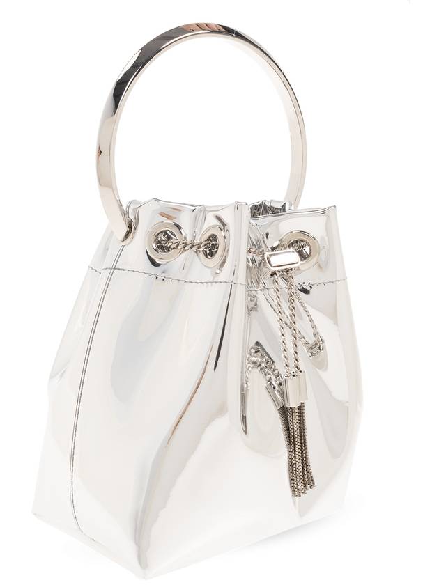 Jimmy Choo ‘Bon Bon’ Bucket Shoulder Bag, Women's, Silver - JIMMY CHOO - BALAAN 4