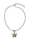 Bold Star NecklaceBlack Silver - LECYTO - BALAAN 3