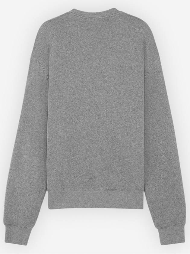 Bold Fox Head Cotton Sweatshirt Grey - MAISON KITSUNE - BALAAN 3