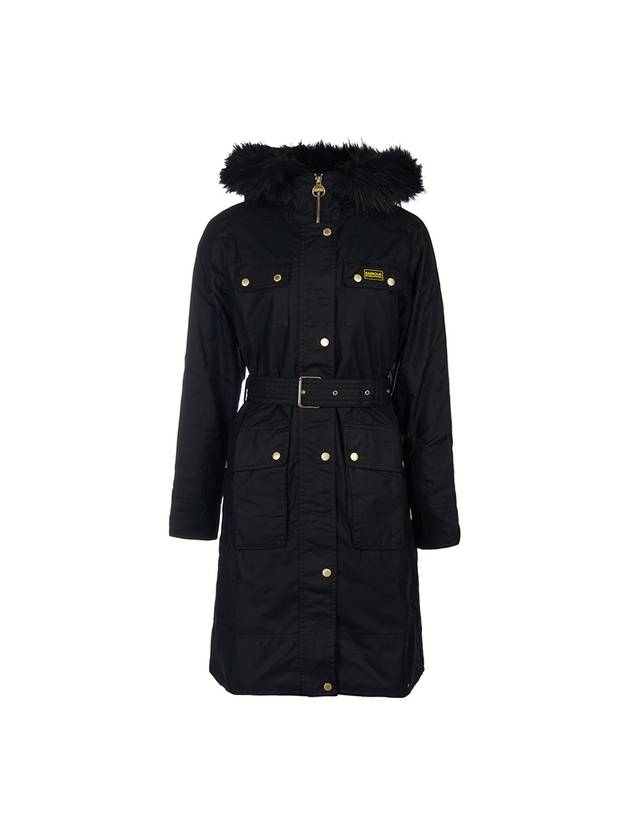 International Wax Jacket Black - BARBOUR - BALAAN 1