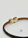 Historic Mini Monogram Bracelet Gold Brown - LOUIS VUITTON - BALAAN 4