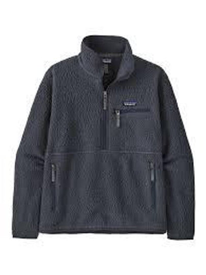 Retro Pile Fleece Marsupial Sweatshirt Smolder Blue - PATAGONIA - BALAAN 2