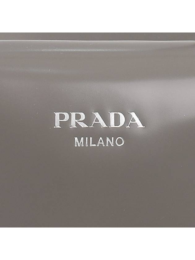 Brushed Supernova Hand Shoulder Bag Dark Grey - PRADA - BALAAN 8