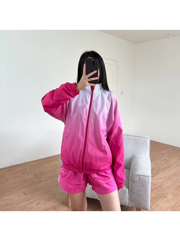 Track Top Jacket GN2814 Gradient Pink WOMENS UK10 JP XL - ADIDAS - BALAAN 3