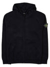 Wappen Patch Cotton Hooded Jacket Black - STONE ISLAND - BALAAN 11