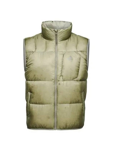 BLACKYAK C common quilted down vest YK - BLACKBROWN - BALAAN 1