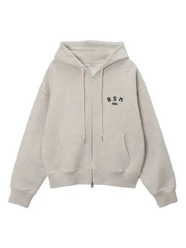 BSM Small Logo Zip Up Oatmeal - BENSIMON - BALAAN 1