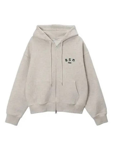 BSM Small Logo Zip Up Oatmeal - BENSIMON - BALAAN 1