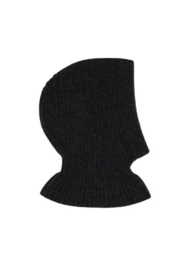 HOOD LAMBSWOOL AC1147 LK1026 612 Lambs Wool Ribbed Knit Balaclava - LEMAIRE - BALAAN 1