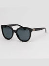 Eyewear Logo Sunglasses Black - GUCCI - BALAAN 9