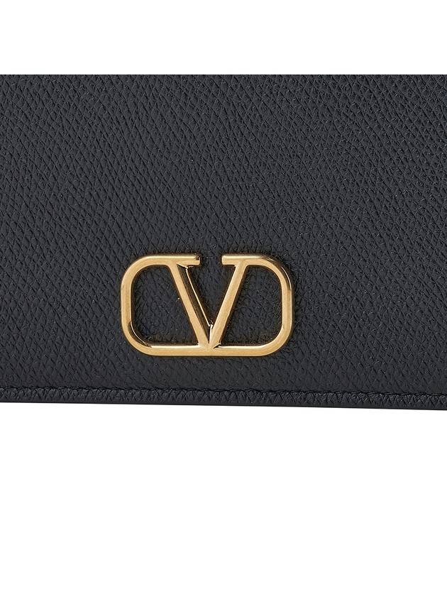 V Logo Flap Shoulder Bag Black - VALENTINO - BALAAN 7