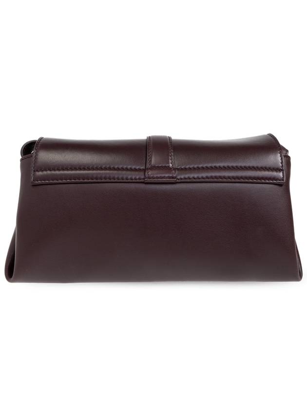 FERRAGAMO Leather Shoulder Bag, Women's, Burgundy - SALVATORE FERRAGAMO - BALAAN 3