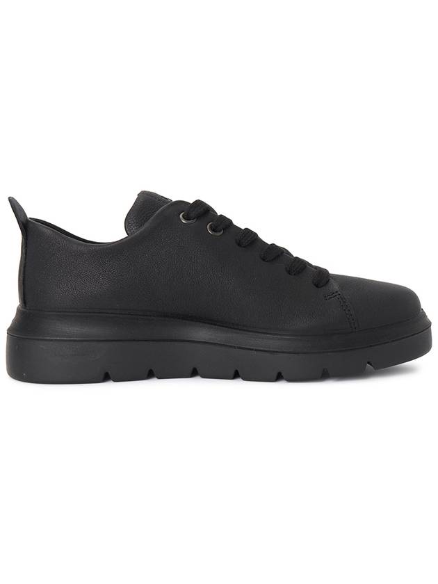 Nouvelle Lace Up Low Top Sneakers Black - ECCO - BALAAN 5