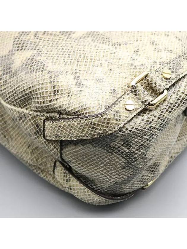 snakeskin shoulder bag - MICHAEL KORS - BALAAN 3