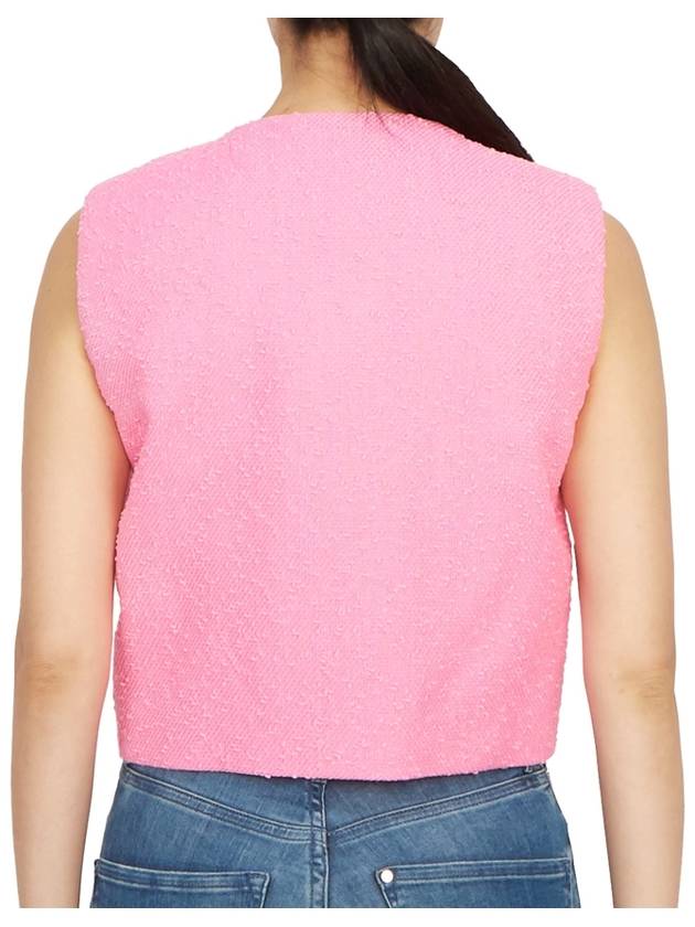 Blazer Sleeveless Pink - AMI - BALAAN 5