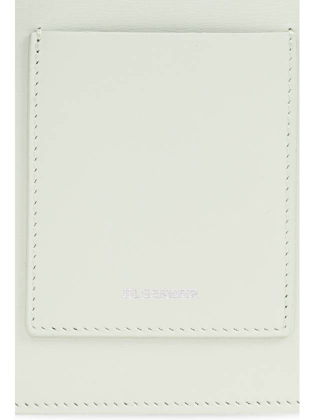 JIL SANDER Leather Phone Case, Women's, Green - JIL SANDER - BALAAN 6