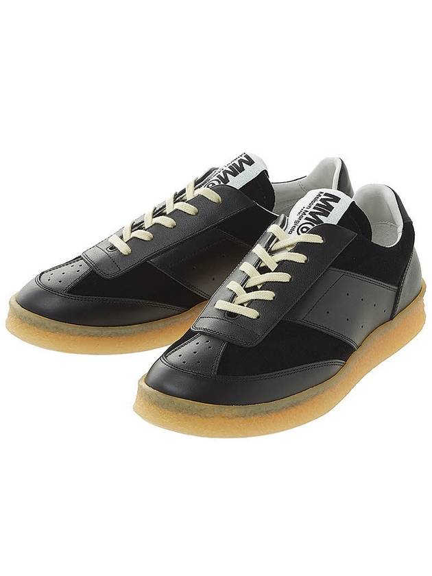 Court Low Top Sneakers Black - MAISON MARGIELA - BALAAN 2