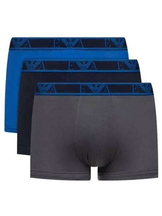 Men's Logo Boxer Briefs 3 Pack - EMPORIO ARMANI - BALAAN 2