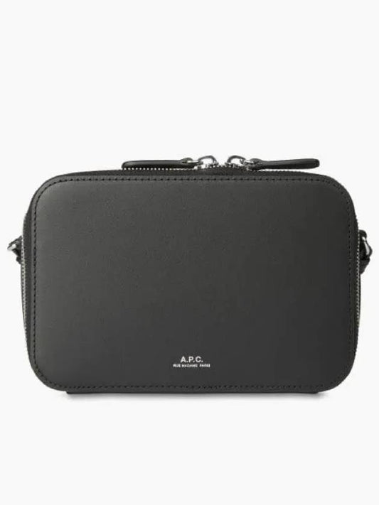 Calfskin Soho Camera Cross Bag Black - A.P.C. - BALAAN 2