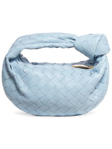 JODIE mini tote bag blue - BOTTEGA VENETA - BALAAN 1