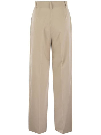 ANGOLA - Stretch wool wide trousers - WEEKEND MAX MARA - BALAAN 2