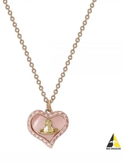 Petra Heart Logo Necklace Rose - VIVIENNE WESTWOOD - BALAAN 2