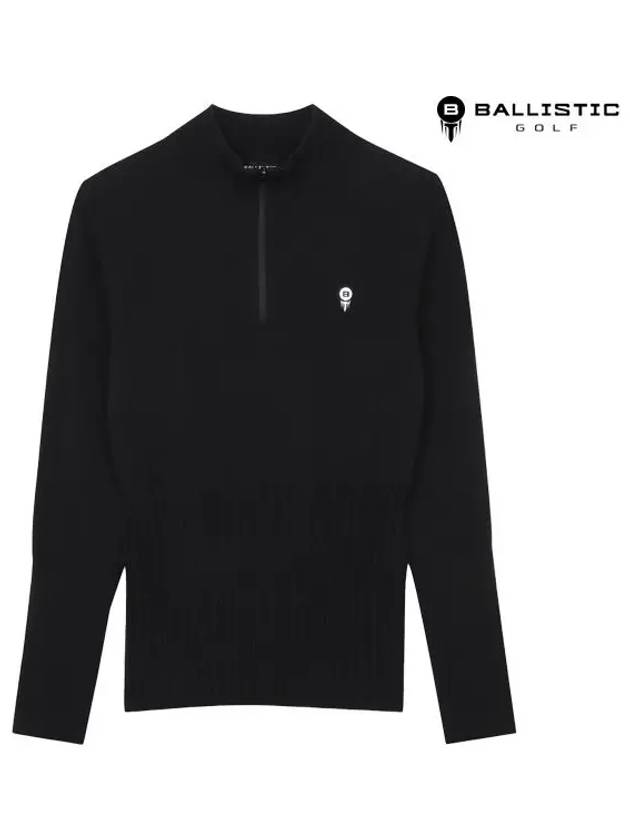 HALF ZIP UP FULLOVER SWEATERBDFWSW09 - BALLISTIC - BALAAN 1