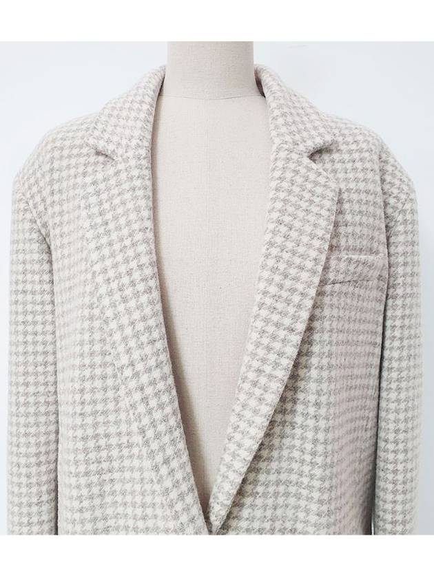 Women's Hound Box Fit Beige Jacket - ISABEL MARANT - BALAAN 3