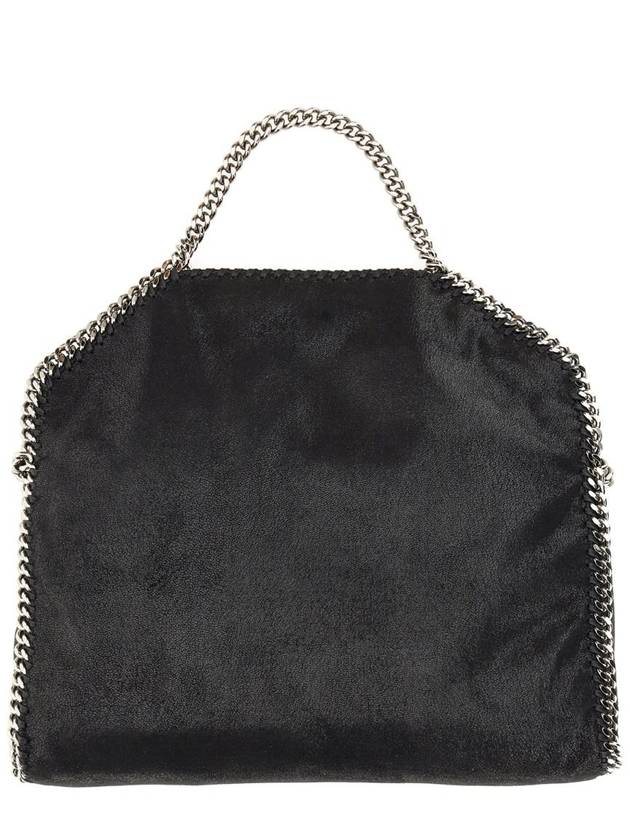 Falabella Fold Over Tote Bag Silver Black - STELLA MCCARTNEY - BALAAN 11