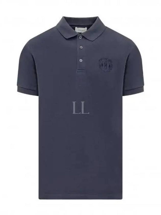 Polo T-shirt MJE03I CO228U505 BLUE - BALLY - BALAAN 2