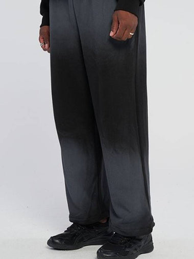 paint wide banding pants Black - TENER - BALAAN 1