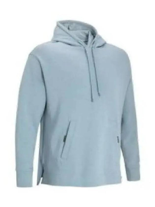 Summit Knit Hoodie Blue - UNDER ARMOUR - BALAAN 2