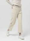 Women s Waist Banding Button Pocket Cotton Span Corduroy Light Beige 3 4 Pants DO6242PT23 - DOYOUKNOWMC GOLF WEAR - BALAAN 4