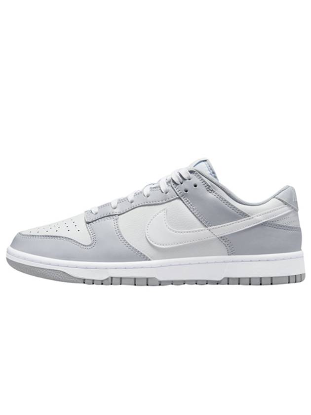 Dunk Low Retro Low Top Sneakers Wolf Grey - NIKE - BALAAN 2